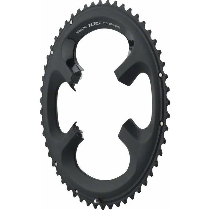 105 5800-L 53t 110mm 11-Speed Chainring For 53/39t Black