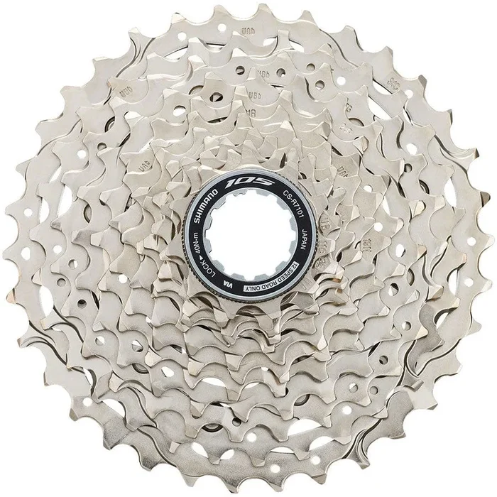 105 CS-R7101-12 Cassette – 12-Speed 11-34t HG L2 Silver