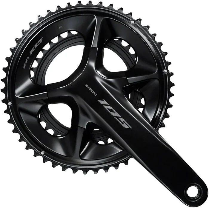 105 FC-R7100 Crankset – 175mm 12-Speed 52/36t 110 Asymmetric BCD Hollowtech II Spindle Interface BLK