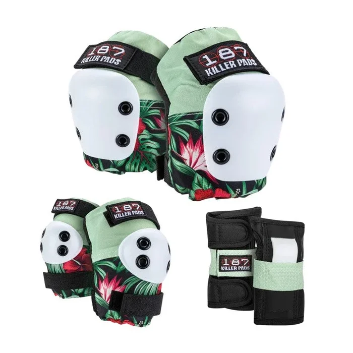 187 Killer Six Pack Junior Pad Set Hibiscus