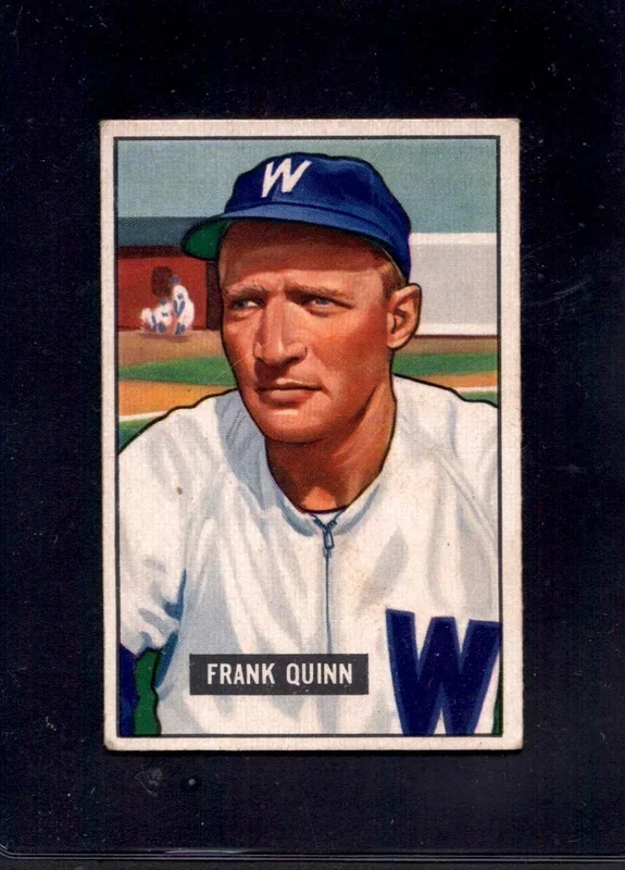 1951 Frank Quinn Bowman #276 Senators Rookie Baseball Card