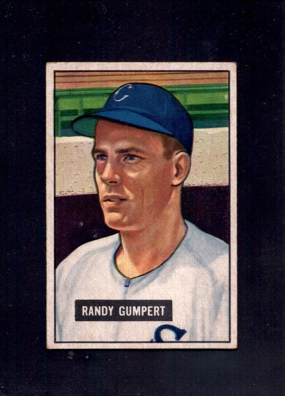 1951 Randy Gumpert Bowman #59 White Sox Baseball Card