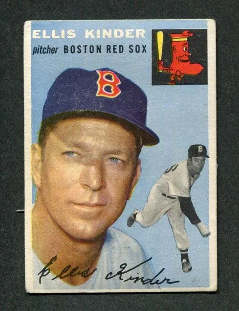 1954 Topps #47 Ellis Kinder Boston Red Sox Baseball Card