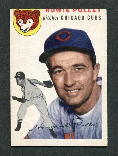 1954 Topps #89 Howie Pollet Chicago Cubs Baseball Card
