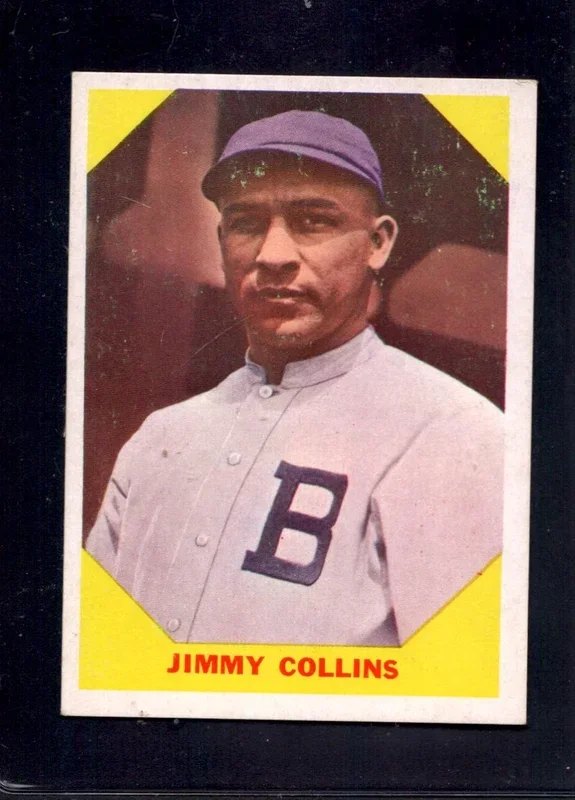 1960 Jimmy Collins Fleer Baseball Greats #25 Baseball Card
