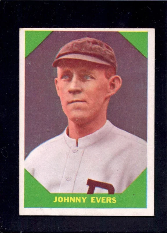 1960 Johnny Evers Fleer Baseball Greats #57 Baseball Card