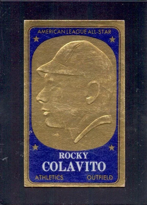 1965 Topps Embossed #46 Rocky Colavito Baseball Card