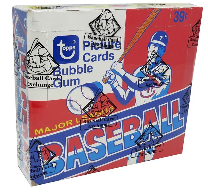 1980 Topps Baseball Cello Box BBCE Wrapped – 24 Packs (Rickey Henderson RC On Back of 1 Pack)