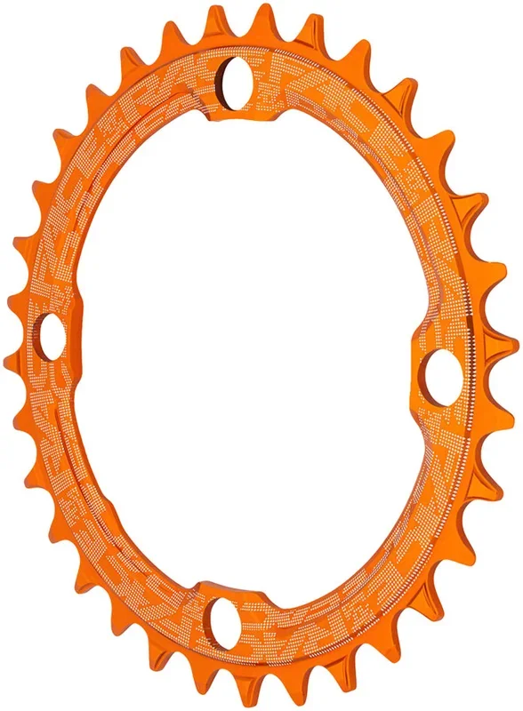 1x Narrow Wide Chainring – 36t 104 BCD 10-12 Speed 7075 Aluminum Orange