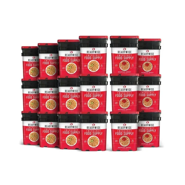 2160 Long Term Food Storage Emergency Supply, 25 Years of Shelf Life