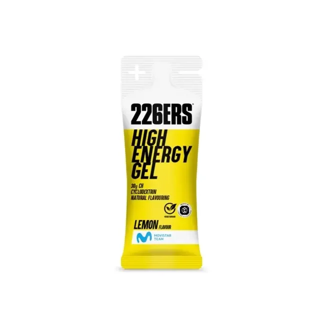 226ers energy gel high energy gel 45g lemon