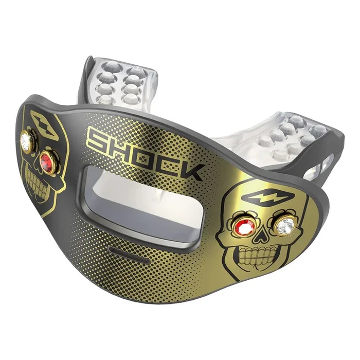 3D Skull Jewel Eyes Max AirFlow Football Mouthguard