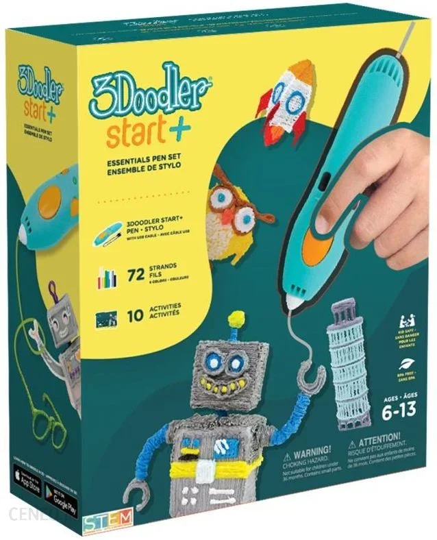 3Doodler Start+ Essentials 3D Printing Pen Set