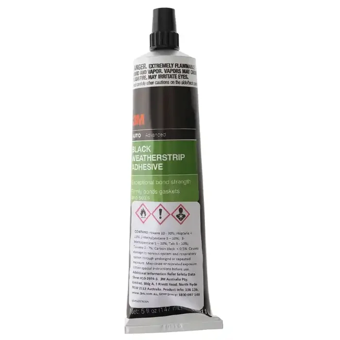 3M Black Super Weatherstrip Adhesive 147ml