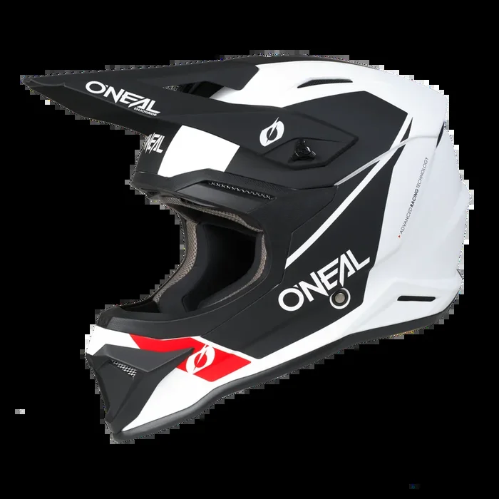 4 SRS Helmet Race White / Black