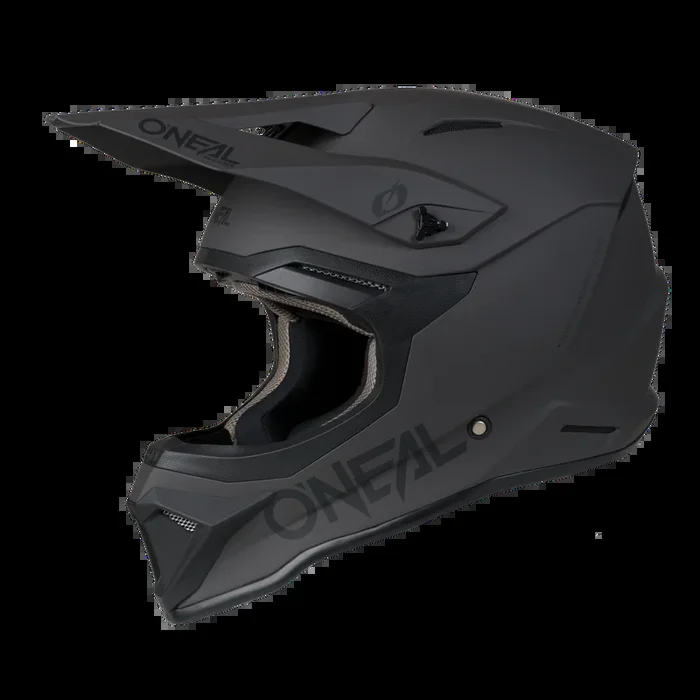 4 SRS Helmet Solid Gray / Black