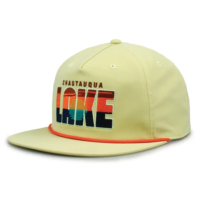 5-Panel Taslan Flat Bill Snapback – G203