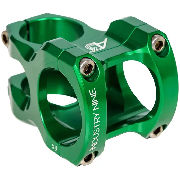 A318 Bike Stem – 31.8mm Clamp, +/-4.4, 1 1/8″, Aluminum, Green