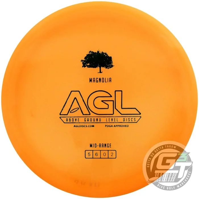 Above Ground Level Alpine Magnolia Midrange Golf Disc