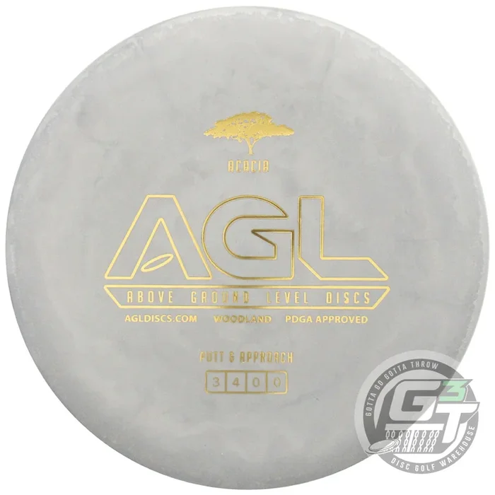 Above Ground Level Woodland Acacia Putter Golf Disc