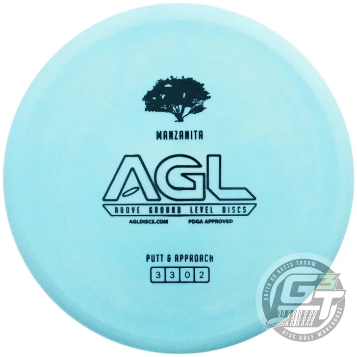 Above Ground Level Woodland Manzanita Putter Golf Disc