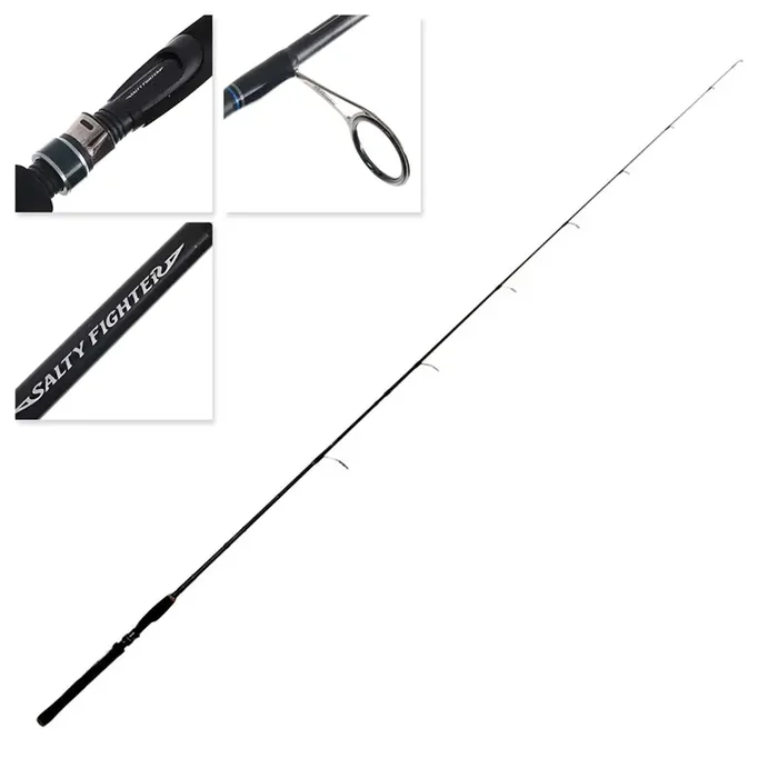 Abu Garcia Salty Fighter Origin Spinning Soft Bait Rod 7ft 5-8kg 2pc