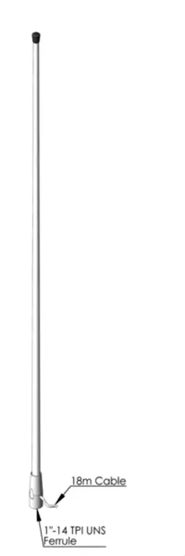 AC Antennas FAME2 Marine and Land Based AM/FM Antenna