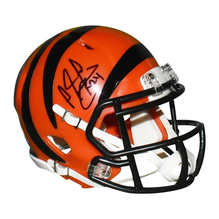 Adam Pacman Jones Signed Cincinnati Bengals Speed Mini Replica Football Helmet (JSA)