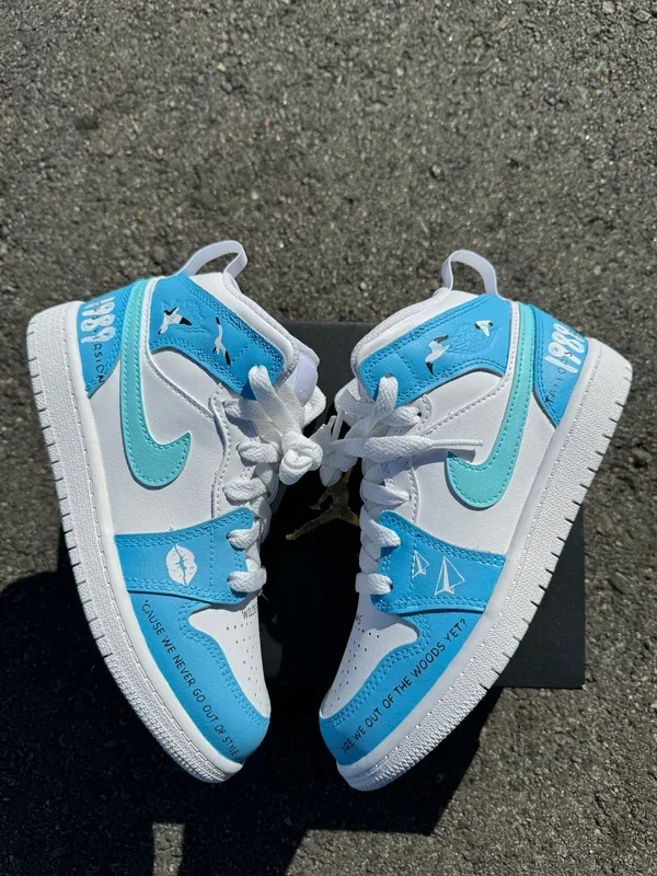 Air Jordan 1 Mid PS ‘Triple White’ 2023 – 1.5Y (3 Womens) – Custom Order – Invoice 2 of 2
