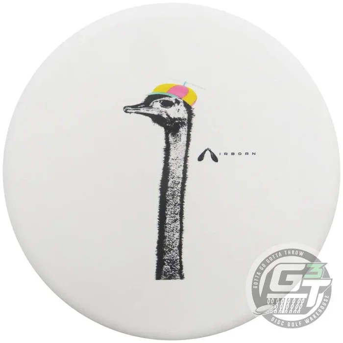 Airborn Full Color Ostrich Prodigy Ace Line DuraFlex P Model US Putter Golf Disc