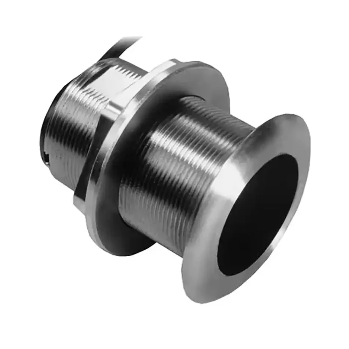 Airmar SS75C-0-M-12G 600W Stainless 0 Degree Tilt Thru-Hull CHIRP Medium Frequency Garmin 12-Pin