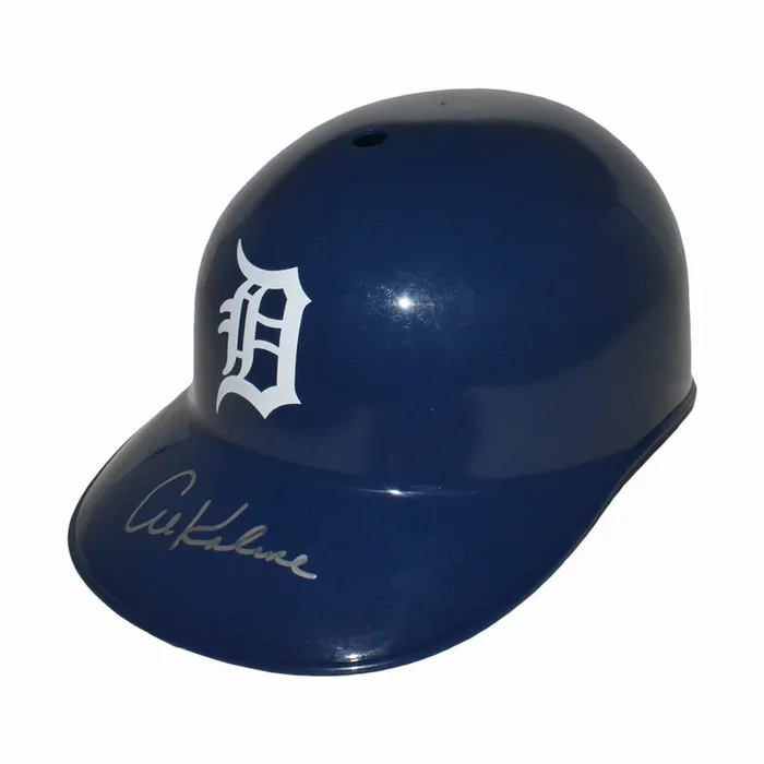 Al Kaline Signed Detroit Tigers Souvenir Helmet (JSA)
