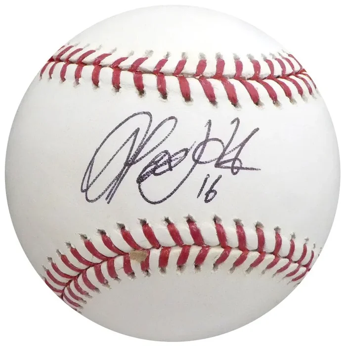 Alex Liddi Autographed Official MLB Baseball Seattle Mariners, Team Italy Beckett BAS #H10338