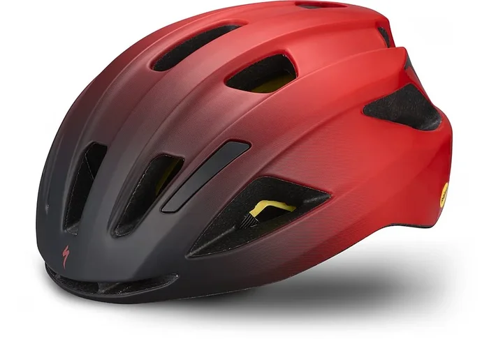 align ii mips helmet gloss flo red/matte black s/m