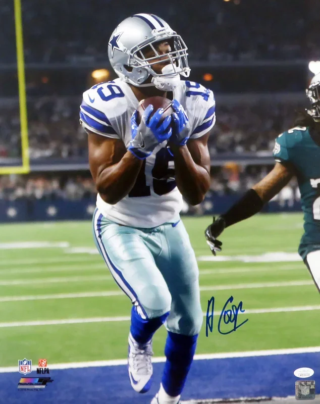 Amari Cooper Autographed 16×20 Photo Dallas Cowboys JSA Stock #144632