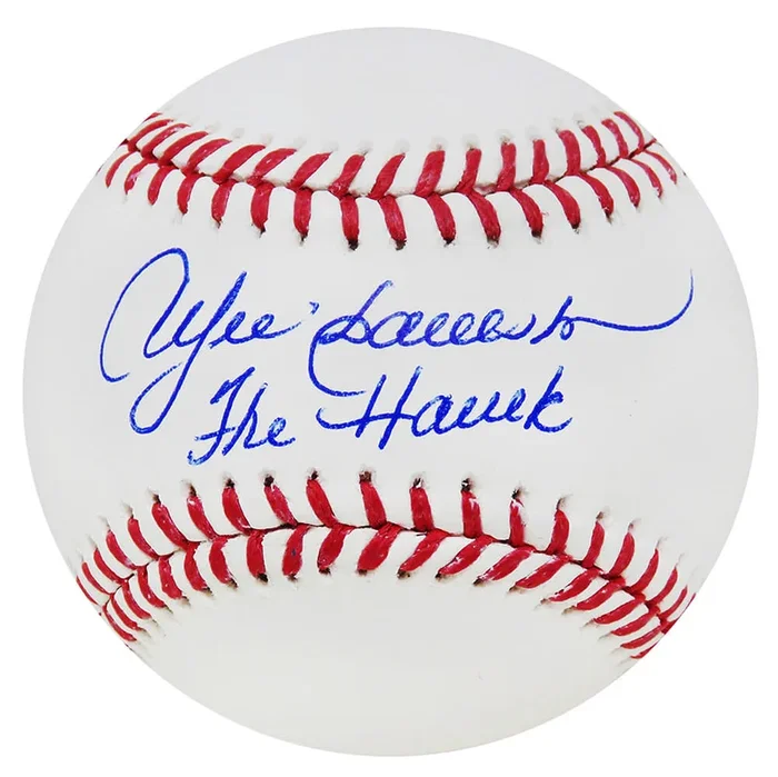 Andre Dawson Signed Rawlings Official MLB Baseball w/The Hawk
