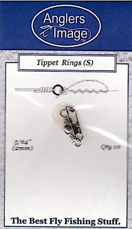 Anglers Image Black 2mm Tippet Rings