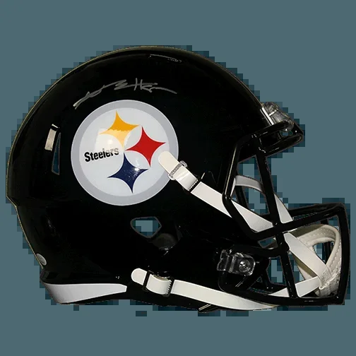 Antonio Brown Pittsburgh Steelers Autographed Football Full Size Speed Replica Helmet (JSA)