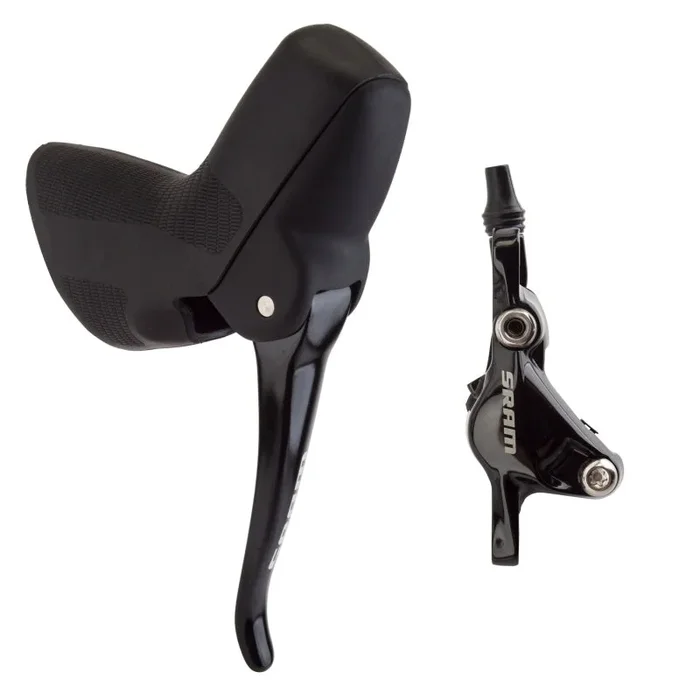 Apex 1 Disc Brake and Lever – Front Hydraulic Post Mount Black A1