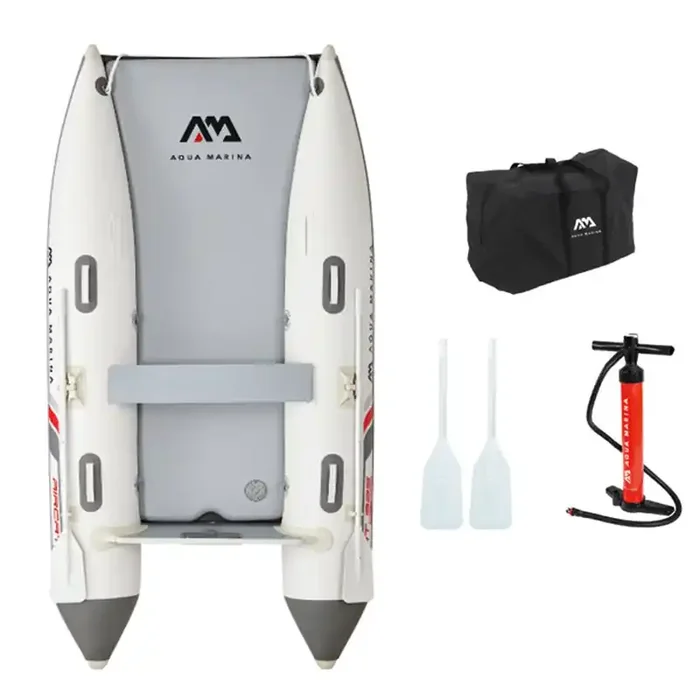 Aqua Marina Aircat 4-Person Inflatable Catamaran with Rigid Floor 9ft 4in