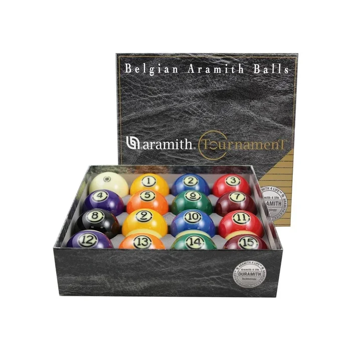 Aramith Tournament 2 1/4-IN. Billiard Pool Ball Set with Duramith Technology