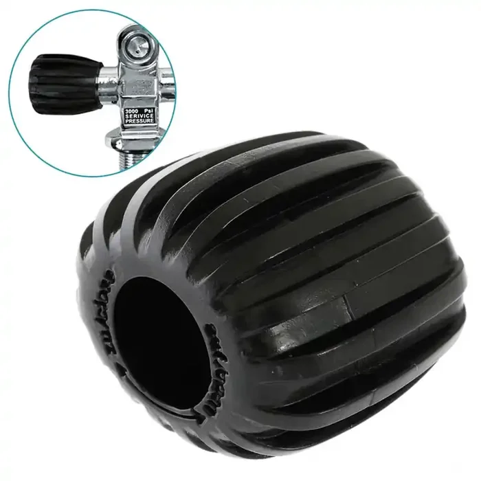 Aropec Knob for Dive Tank Valve 22.9mm Black