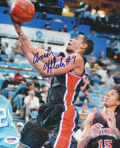 Arron Afflalo Autographed 8×10 Photo Centennial Apaches PSA/DNA #S25740