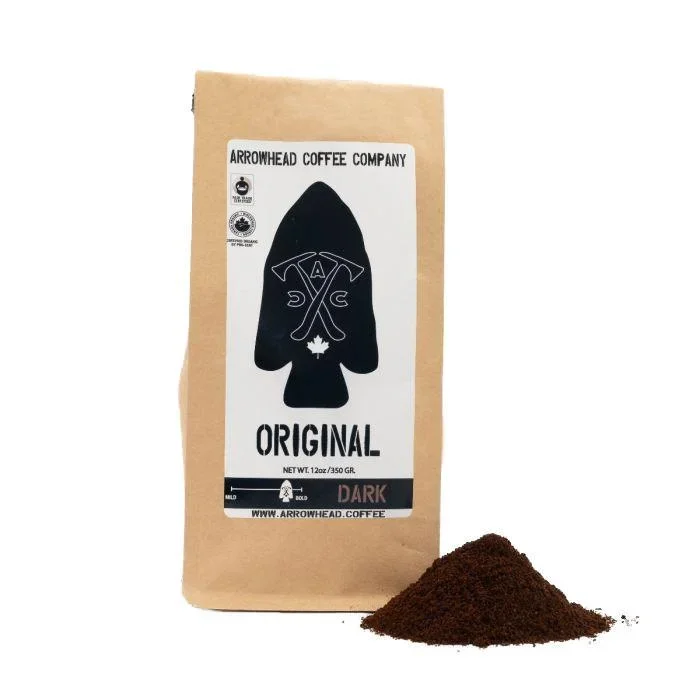 Arrowhead Coffee Original Brew | French Roast | Dark Coffee | Ground
