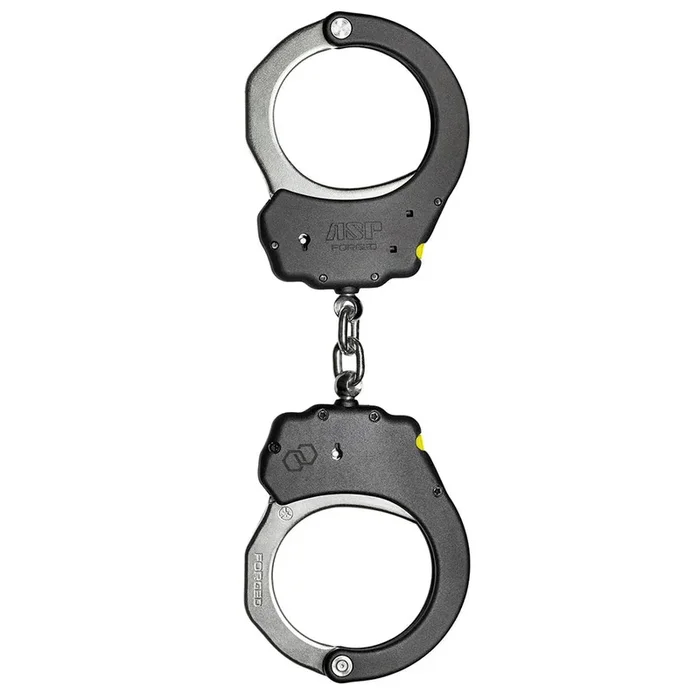 ASP Ultra Plus Cuffs, Chain | Steel Bow | Yellow/Tac