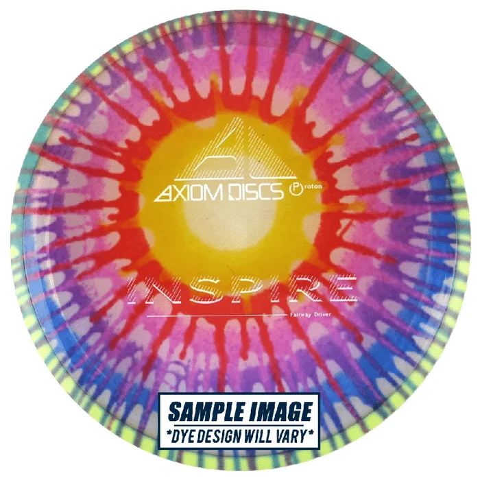 Axiom Tie-Dye Proton Inspire Fairway Driver Golf Disc