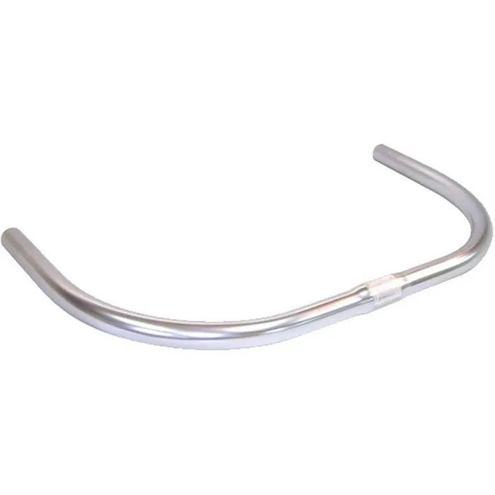 B617 Promenade Handlebar 25.4mm Bar Clamp 135 Degree Bend 0mm Rise 450mm Width Alloy Silver