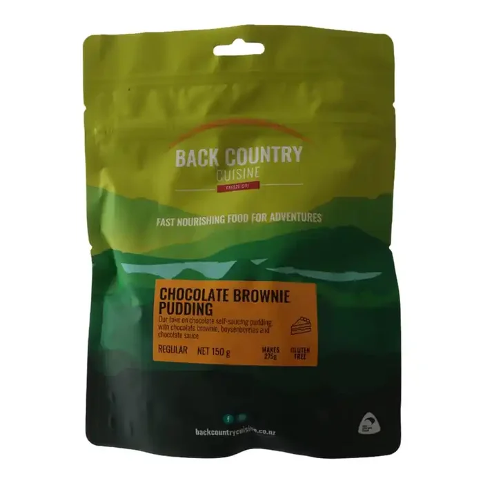 Back Country Cuisine Chocolate Brownie Pudding Gluten-Free 2 Serve