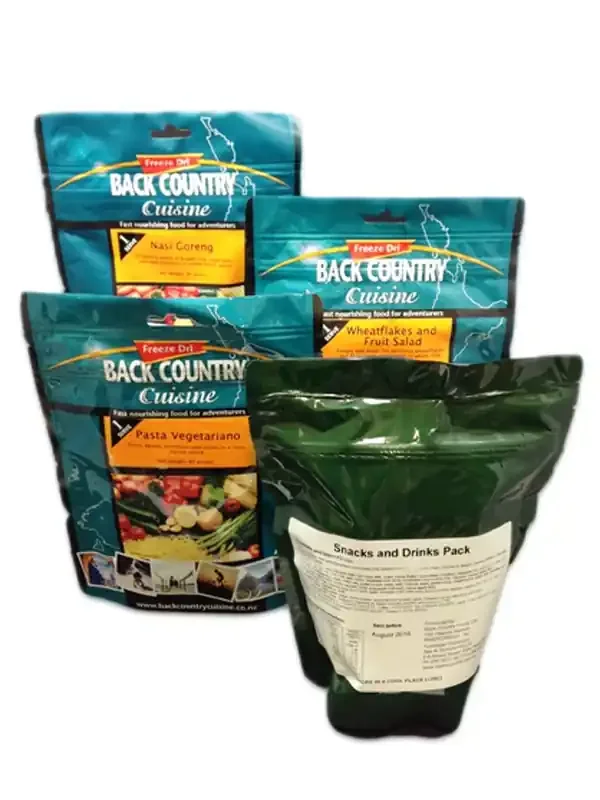 Back Country Cuisine Vegetarian Emergency Ration Pack
