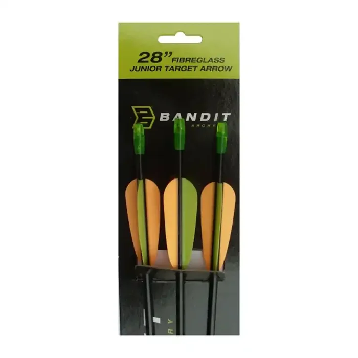 Bandit Fibreglass Junior Target Arrow 28‘‘ Qty 3